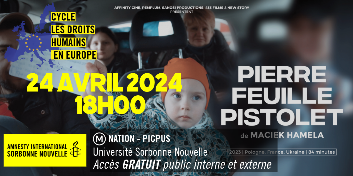 Projection débat : Pierre feuille Pistolet de Maciek Hamela