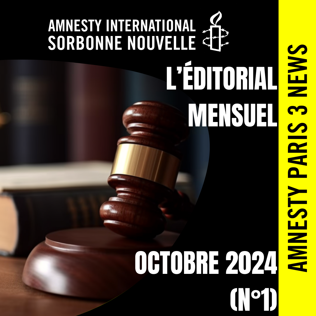 Éditorial Octobre 2024